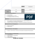 Plano de Sessão 11