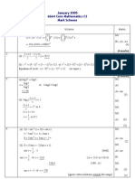 Math Jan 2005 MS C2