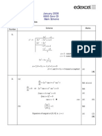 Math Jan 2008 MS C3