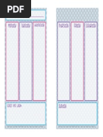 Weekly Planner Vertical Dots A 5 Edit