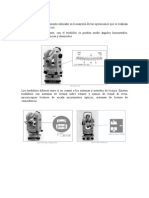 Instrumentos topográficos de menos de
