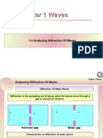 1.4 Analysing Diffraction of Waves