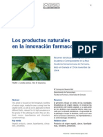 Productos Naturales en Farmacologia