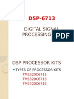 225 MHz TMS320C6713 DSP and C6713 DSK Board Guide