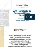 Anotação de Responsabilidade Técnica