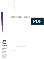 Yeast Protocols Handbook