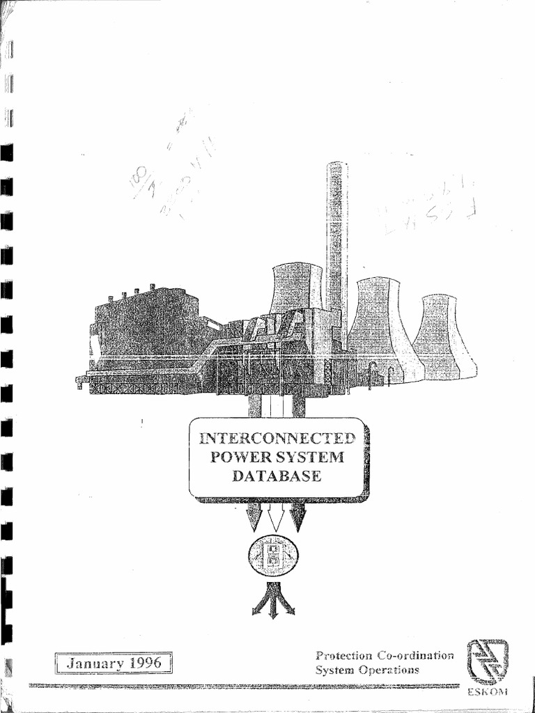 LOUIS Interconnected Power System Database 1996 | PDF | Electric Power