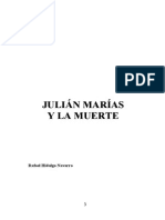 Julian Marias y La Muerte