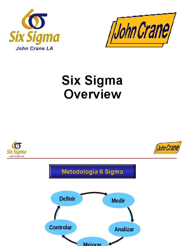 Six Sigma Overview | PDF | Six Sigma | Calidad (comercial)