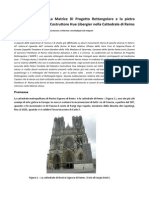 Geometria Sacra La Matrice Di Progetto Rettangolare e La Pietratombale Del Maestro Costruttore Hue Libergier Nella Cattedrale Di Reims