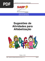 Atividades de Alfabetizacao 2014