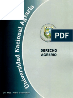 Derecho Agrario Universidad Nacional Agraria de Nicaragua