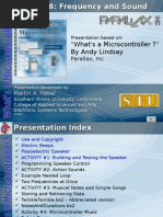 "What's A Microcontroller ?" by Andy Lindsay: Parallax, Inc