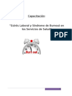 Capacitación - Estres Laboral y Sindrome de Burnout en Los Servicios de Salud