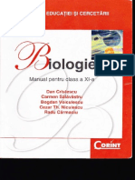 BIOLOGIE Manual Pentru Clasa a XI a Ed Corint