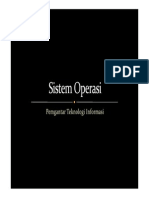 Pertemuan 6 - Sistem Operasi