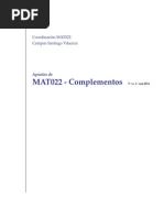 A MAT022 Complemento