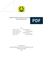 Pengantar analisis dan pemisahan kimia