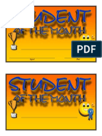 Student Month