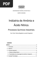 Produção de Amônia e Ácido Nítrico