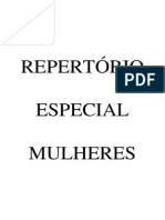 Repertório Especial Mulheres - Letras Corrigido