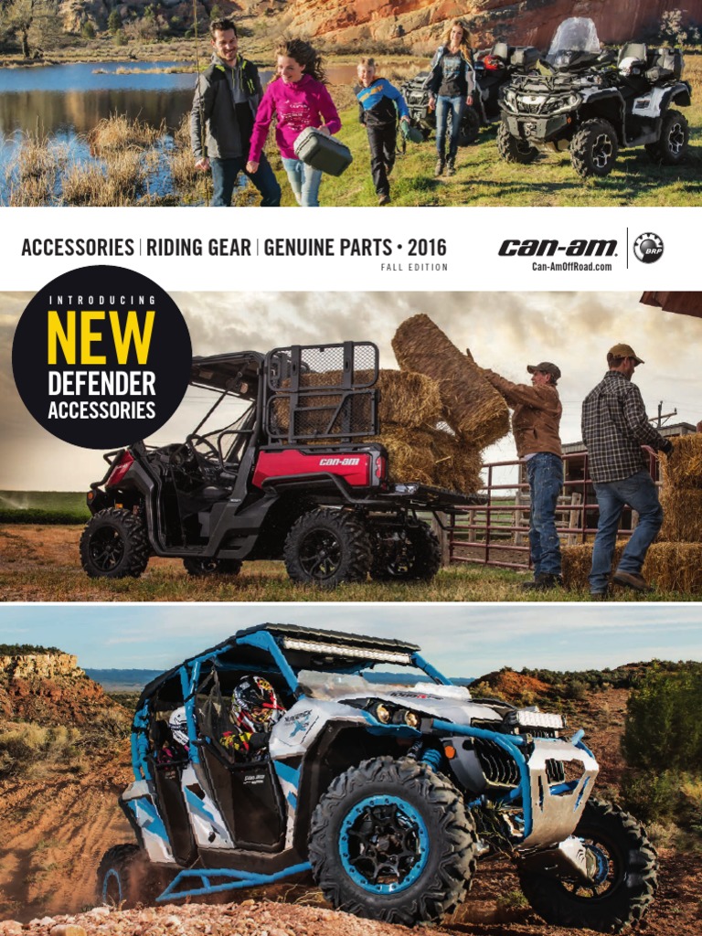 Can Am Off Road 2016 Accesories Catalog | Glove | Sportswear (Activewear)