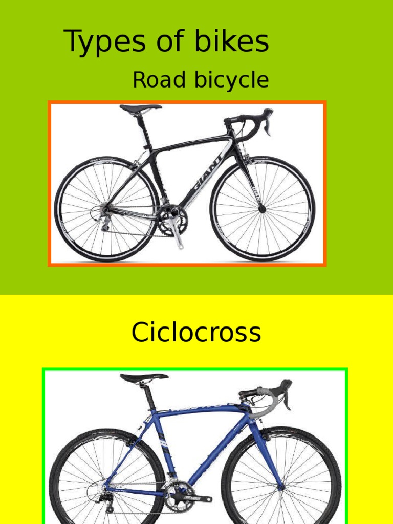 Types of Bicycles Explained | PDF