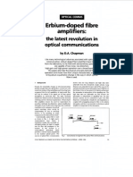 Erbium-Doped Fibre Amplifiers Revolutionize Optical Communications