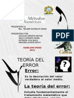 Teoria Del Error