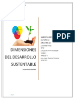 Dimensiones Del Desarrollo Sustentable