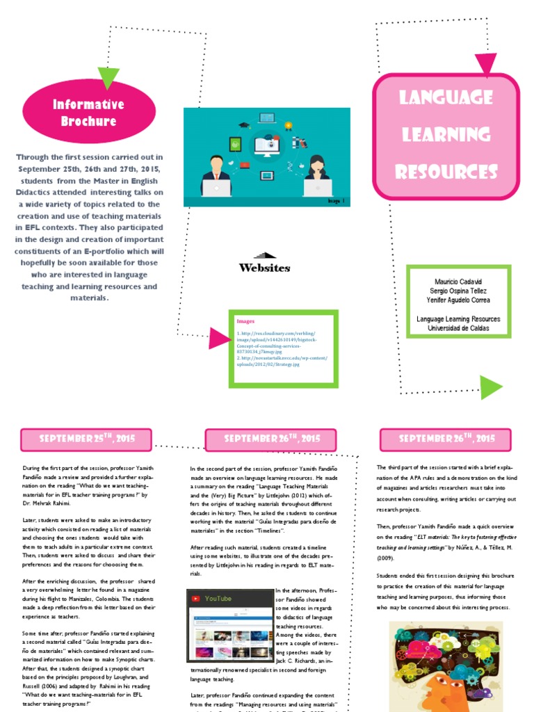 EFL Teaching Materials Workshop Summary | PDF | English As A Second Or ...