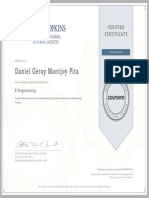 Daniel Geray Montjoy Pita: R Programming