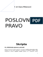 Poslovno Pravo - Skripta