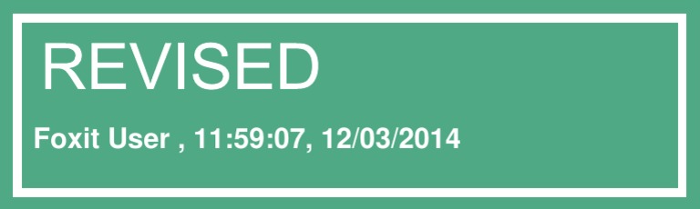 Revised | PDF