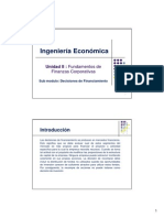 Ing Economica - Modulo II - Decisiones de Financiamiento