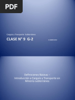 Carguio y transporte 