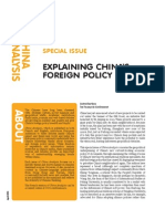 China's Foreign Policy Reset 