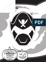 PRSM Stencil Halloween Mask