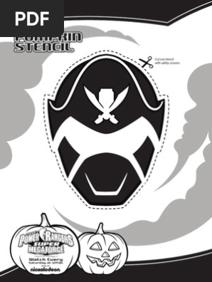 PRSM Stencil Halloween Mask