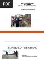 Supervisor de Obras