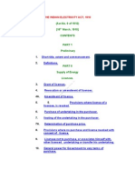 The Indian Electricity Act-1910