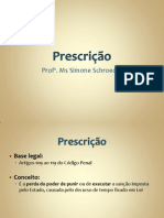 Prof Simone Prescrição