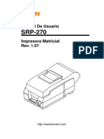 Manual Srp-270 User Spanish Rev 1 07