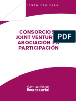 Contratos de asociación, consorcios y joint ventures