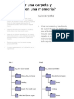 Como Crear Una Carpeta y Subcarpeta en