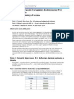 8 1 2 8 Laboratorio Conversion de Direcciones IPv4 Al Sistema Binario