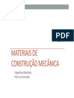 Materiais de Construção Mecânica