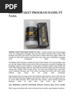Download Herbal Paket Program Hamil Pt Nasa by Aya Crystal X Merisa SN283397869 doc pdf