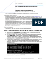 CCNA 10.2.2.9 Lab - Observing DNS Resolution