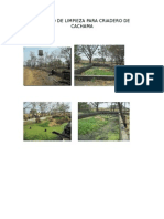 Proceso de Limpieza Para Creadero de Cachama